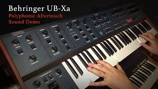 Behringer UB-Xa - Polyphonic Aftertouch Sound Demo