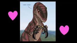 Dinosaur Comic Dub | Love at First Bite! (The Isle Comic Dub) ( Jurassic World Comic Dub)