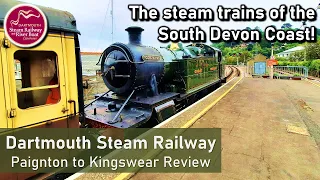 Dartmouth Steam Railway - Paignton to Kingswear Train Review