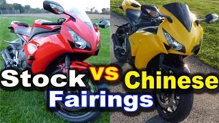 Aftermarket Fairings vs Stock Fairings - Truth About Chinese Motorcycle Fairings - Buyer Guide Tips