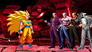 [KOF Mugen] Son Goku vs Ryuji Yamazaki Team