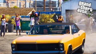 FRANKLIN JOINS THE BALLAS GANG in GTA 5 (Secret Missions)