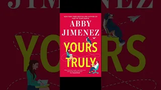 Abby Jimenez Yours Truly #audiobooks #hardcover