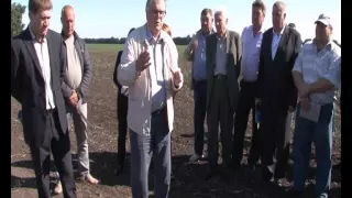 На Полтавщині презентували лапу для культиватора, що перетворює бур’ян на органічне добриво