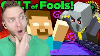 WHY DID THEY DO THAT?! Reacting to "Game Theory: The Lost Cult of Minecraft Illagers"