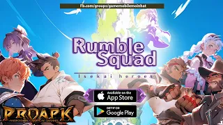 Rumble Squad: Idle RPG Gameplay Android / iOS
