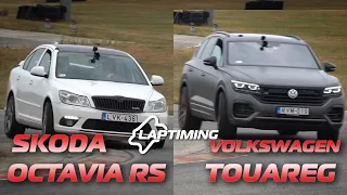 Mit tud az egykori RENDŐR-RS? - Skoda Octavia RS vs. Volkswagen Touareg