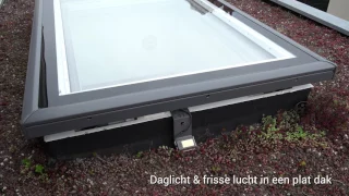 Velux - Daglicht en frisse lucht in een plat dak
