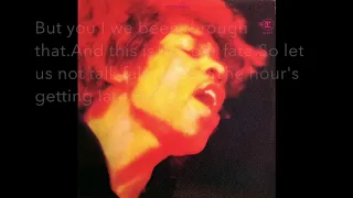 Jimi Hendrix-All Along the Watchtower Lyrics