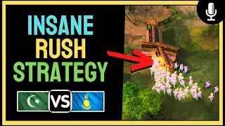 CRAZY ALL-IN Strategy In Age Of Empires 4