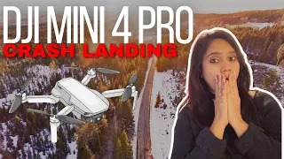 My First Drone Flight Gone Wrong! | DRONE CRASH | DJI MINI 4 PRO