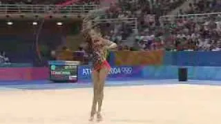 Olympic Games Athens 2004 - Irina Tchachina RUS Ribbon Final