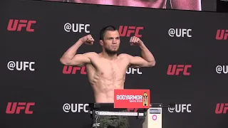 Khabib Nurmagomedov's cousin Umar Nurmagomedov makes weight at UFC 272 for fight vs Brian Kelleher