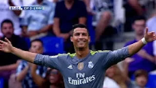 Cristiano Ronaldo Vs Espanyol Away HD 720p (12/09/2015)