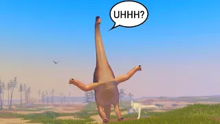 Even More Funny Glitches You Should Try In Dinosaur World Mobile