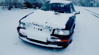 Audi 80 Quattro Snow