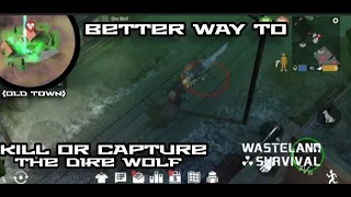 Better Way To Kill Or Capture The Dire Wolf In Old Town. Z Shelter Survival-Episode - 3