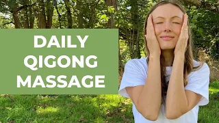 10 Minute Qigong Face, Head & Shoulder Massage | Energy