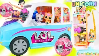 LOL Surprise PETS Series 4! NEW Blind Bag Balls Animal Eye Spy + Punk Boi Family