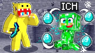 Ich SPIELE MINECRAFT als HILFREICHER BABY CREEPER!