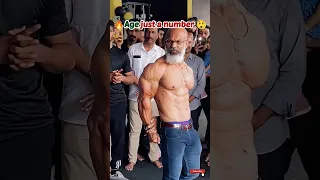 age just a number 😀 he's 60 year old bodybuilder | short motivation video #age #60years #shorts