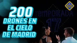 ¡Espectacular! 200 drones iluminan el cielo de Madrid - Ciencia - El Hormiguero