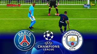 PES 2021 - PSG vs Manchester City | UEFA Champions League UCL | Gameplay PC