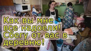 Как вы мне все надоели! Сбегу от вас в деревню!