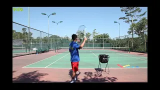 网球  - 发球方式 4 - 如何发出强力侧旋球