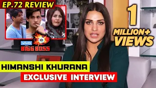 Himanshi Khurana Exclusive Interview After Eviction | Siddharth, Asim, Rashmi, Arhaan | Bigg Boss 13