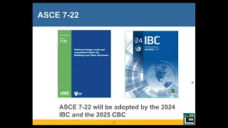 Part 1 - An Overview of Changes in ASCE 7-22