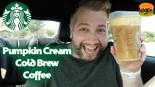 Starbucks Pumpkin Cream Cold Brew Coffee - Review