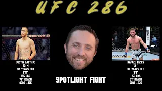 UFC 286 Spotlight Fight: Justin Gaethje vs Rafael Fiziev Breakdown & Prediction