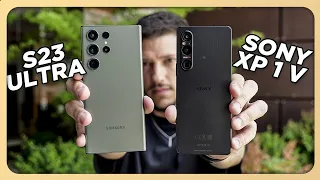 Galaxy S23 Ultra VS Sony Xperia 1 V, ANDROIDS TOP