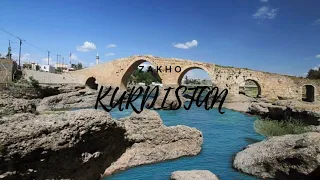 View Pira Delal at Zakho City in Kurdistan & Drive Around