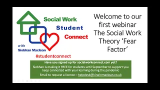 FIRST STUDENT CONNECT WEBINAR The Theory Fear Factor