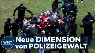 BELARUS: Polizei droht Demonstranten mit Schusswaffengebrauch