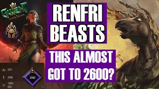 GWENT | SK Renfri Beasts are Kraken good | Skellige BEASTS | Blaze of Glory Flaminica deck