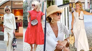 Elegant Milanese over 40,50and60 How to dress elegantly in adulthood /Exploring Italian street style