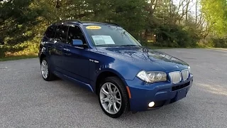 2008 BMW X3 3 0si Msport AWD Blue | Martinsville, IN | Used BMW Dealer | P10805A