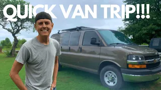 Taking A Quick Weekend Trip In My Van!! (Branson, MO!!)