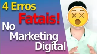 4 ERROS FATAIS no Marketing Digital! Diogo Mitsuda