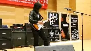 Jack Thammarat - Mr Frontman , 2014 Laney Clinic Tour， Tianjin China