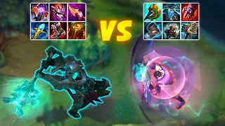 MORDEKAISER vs K'SANTE Full Build Fights (League of Legends)