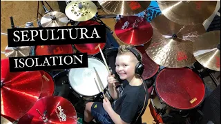 Sepultura- Isolation- Full Drum Cover - Age 9 🥁