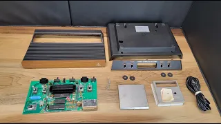 Atari 2600 Disassembly, Cleaning & Composite Video Modification w/ Internal Connections