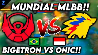 BIGETRON BRASIL VS ONIC INDONÉSIA - M5 MUNDIAL MOBILE LEGENDS!!