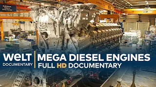 Mega Diesel Engines - How To Build A 13,600 HP Engine | Full Documentary