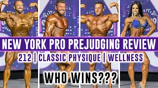 New York Pro Prejudging Review 2021 Part 1 | John Jewett vs Nathan Epler in 212 + Classic Physique