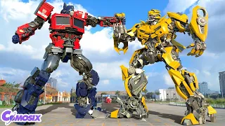 Transformers: Rise of The Beasts | Optimus Prime vs Bumblebee | Full Movie   #2024